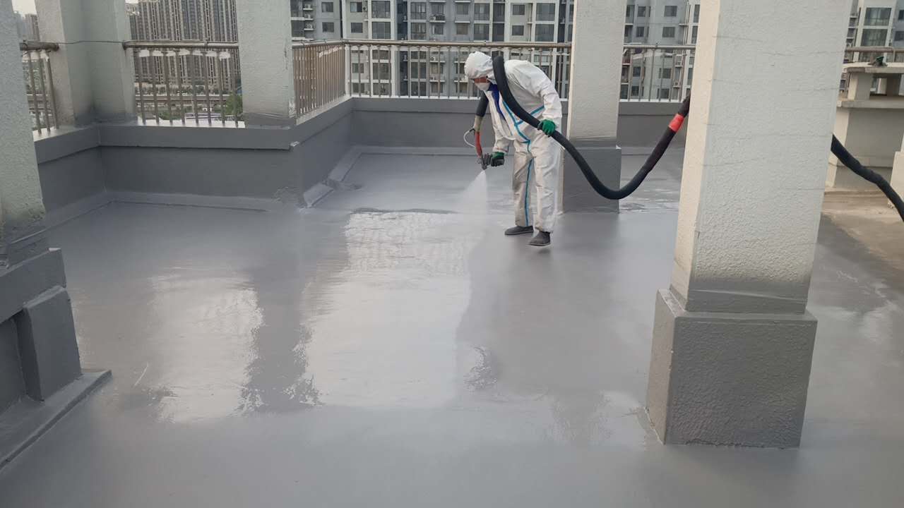 屋顶喷涂聚脲防水施工